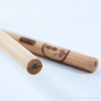 原木鉛筆-圓形兩切印刷筆桿禮品-廣告環保筆-客製化印刷贈品筆_7