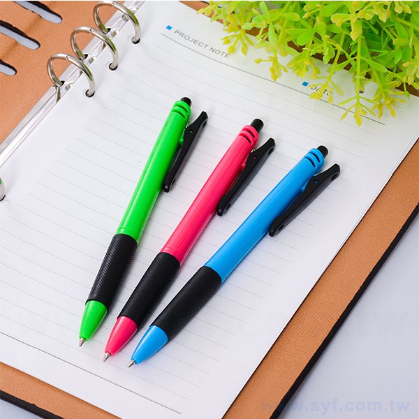 廣告筆-可夾式塑膠筆管禮品