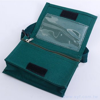 小書包-13x9x4cm特多龍布料單面雙色網版印刷-附卡套防水小書包_3