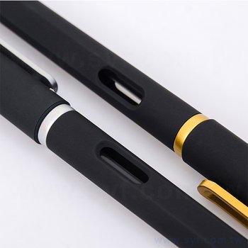 廣告筆-開蓋式消光筆管禮品-單色中性筆-工廠客製化印刷贈品筆_2
