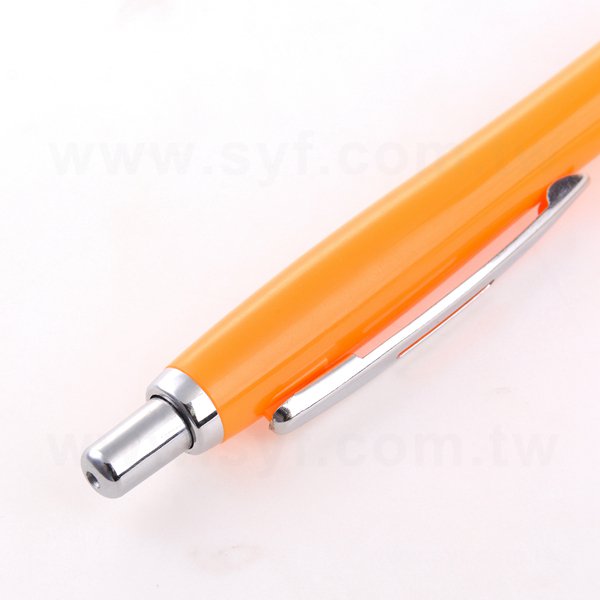 廣告筆-按壓式亮色筆管贈品筆