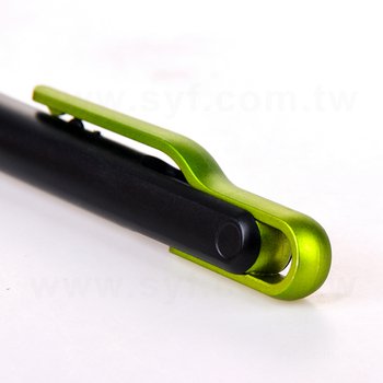 廣告筆-按壓式塑膠筆管推薦禮品-單色原子筆-採購客製贈品筆_3