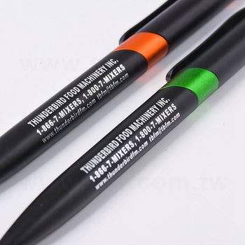 廣告筆-消光霧面黑色筆管禮品-單色原子筆-採購客製印刷贈品筆_12
