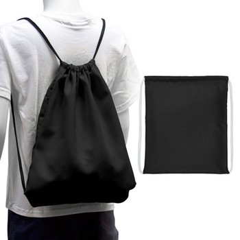 斜紋布後背包-中 150D/可選色-單面單色束口背包_4
