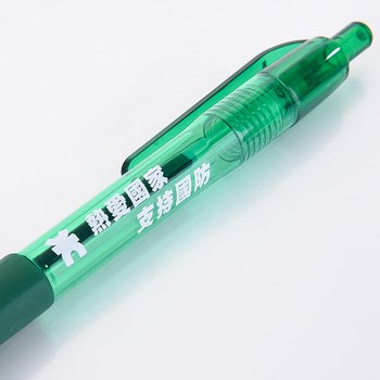廣告筆-造型防滑筆管環保禮品-單色中油筆-五款筆桿可選-採購訂製贈品筆_12