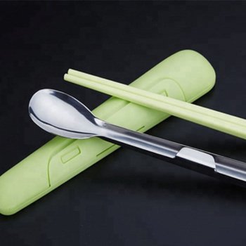 不鏽鋼餐具-塑料餐具2件組-筷.匙-附塑膠收納盒-預算1萬元內_2