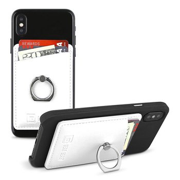 RFID皮革手機背貼卡套-附手機架_3