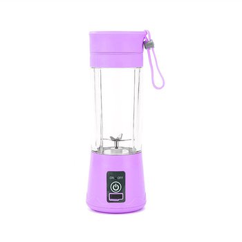 單人果汁機(300ml以上)-USB充電式隨身果汁機-杯身塑料材質-提繩設計_0