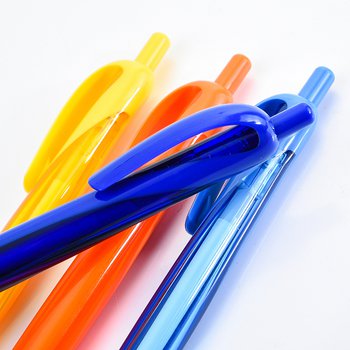 廣告筆-按壓式塑膠彩色筆管推薦禮品-7款單色原子筆-客製化贈品筆_2
