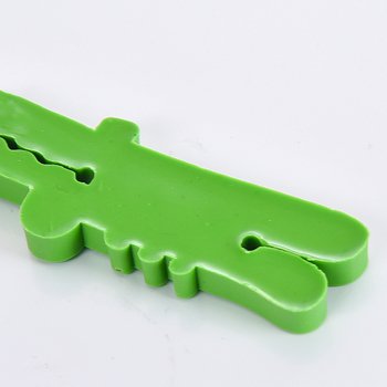 鱷魚造型矽膠手機捲線器_2