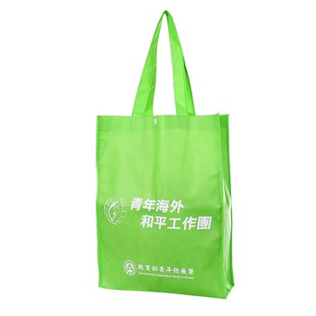 不織布環保袋-厚度80G-尺寸W30xH37xD11cm-單面單色可客製化印刷_0