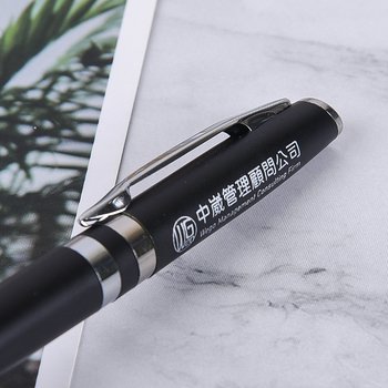 廣告筆-消光霧面旋轉筆管禮品-單色原子筆-三款筆桿可選-採購批發贈品筆製作_9