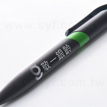 廣告筆-消光霧面黑色筆管禮品-單色原子筆-採購客製印刷贈品筆_15