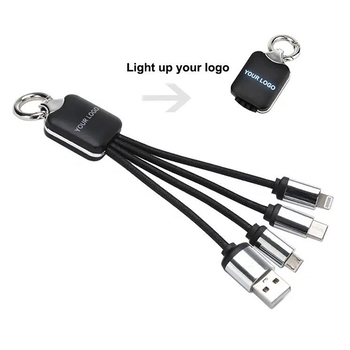 三合一發光USB充電線-可印LOGO_2