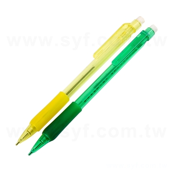 自動鉛筆-透明筆管廣告筆-可印刷logo_0