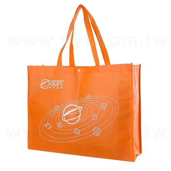 不織布購物袋-厚度80g-尺寸W50XH38.5XD13公分-四面單色印刷_0