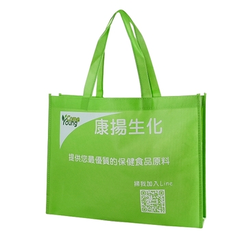 不織布購物袋-厚度80g-W42XH32XD10公分-雙面彩色印刷_0