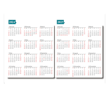 25K桌曆-2024快速模板推薦-三角桌曆套版少量印刷禮贈品客製化_6