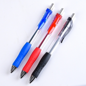廣告筆-按壓式塑膠筆管廣告筆-中油筆_0