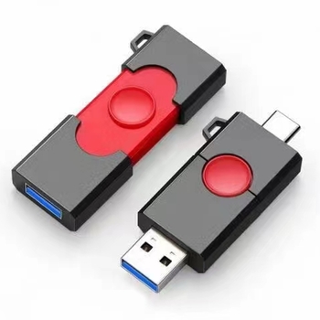 塑料USB隨身碟-兩用OTG可接手機_0