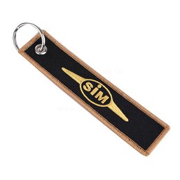 布條鑰匙圈-電繡鑰匙圈禮贈品-訂做客製化禮贈品