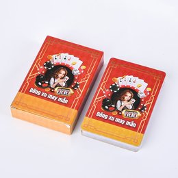 公版紙盒廣告撲克牌客製化撲克牌-彩色印刷-少量訂製撲克牌印刷(同42IA-0001)