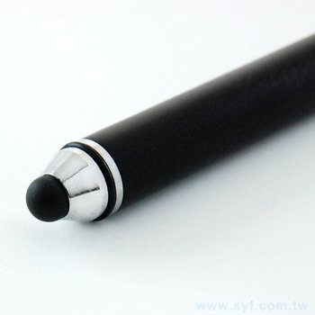 52GA-0001-LED觸控筆-電容禮品多功能三用廣告筆-半金屬手機觸控原子筆-採購客製印刷贈品筆