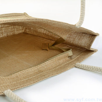 56DA-0019-麻布袋-單色網版印刷-批發多款布料材質選購-客製尺寸編織袋-採購訂做編織包