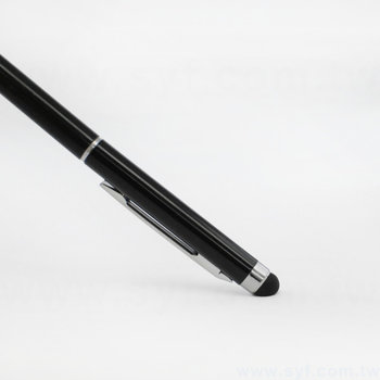 52GA-0032-觸控筆-電容禮品多功能單色廣告筆-半金屬手機觸控原子筆-採購訂製贈品筆