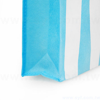 56AA-1051-不織布手提袋-單面雙色網版-多款不織布顏色可選-批發採購推薦環保袋