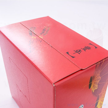 40FA-0007-四方盒廣告面紙盒製作-彩色印刷-客製化面紙廣告印刷
