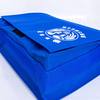 56BA-0034-小書包-20x15cm特多龍布料單面單色網版印刷-防水小書包訂製