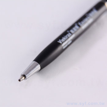 52FA-0033-廣告金屬筆-尊爵旋轉式禮品筆-金屬廣告原子筆-採購批發製作贈品筆