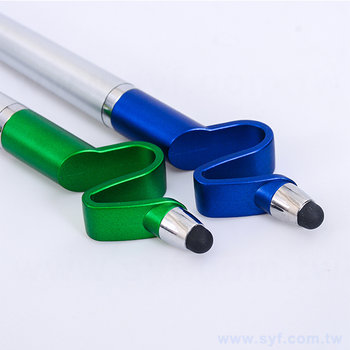 52GA-0028-觸控筆-兩用觸控廣告原子筆-手機架觸控筆-採購訂製贈品筆