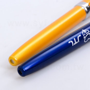 52AA-0113-廣告筆-仿鋼筆金屬禮品-單色原子筆-多色款筆桿可選-採購客製印刷贈品筆