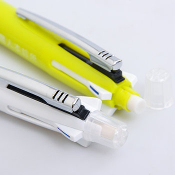 52BA-0016-廣告筆-四色筆芯加自動筆禮品-多色原子筆-工廠客製化印刷贈品筆