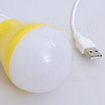 58FA-0007-USB燈泡-LED柔光燈泡-移動電源電腦可使用- LED燈電容禮品