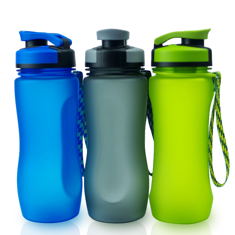 600ml,PC塑料,磨砂塑料水瓶運動水壺 600ml,PC塑料,磨砂塑料水瓶運動水壺