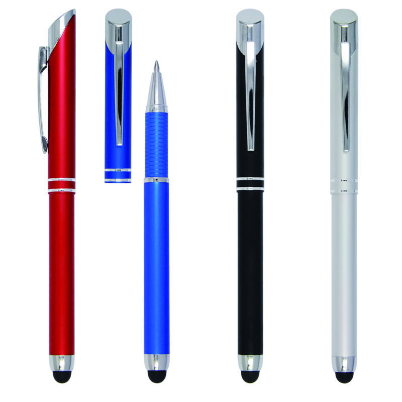 141*10.5mm,14.2g,Metal,藍色/黑色觸控筆