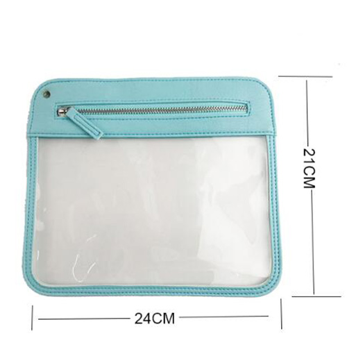 簡約風PVC透明旅行化妝包-1