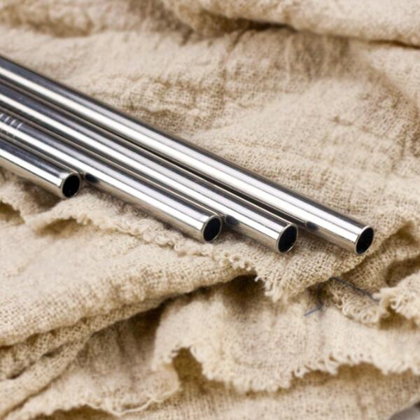 304不銹鋼吸管-3件組-絨布束口袋-3
