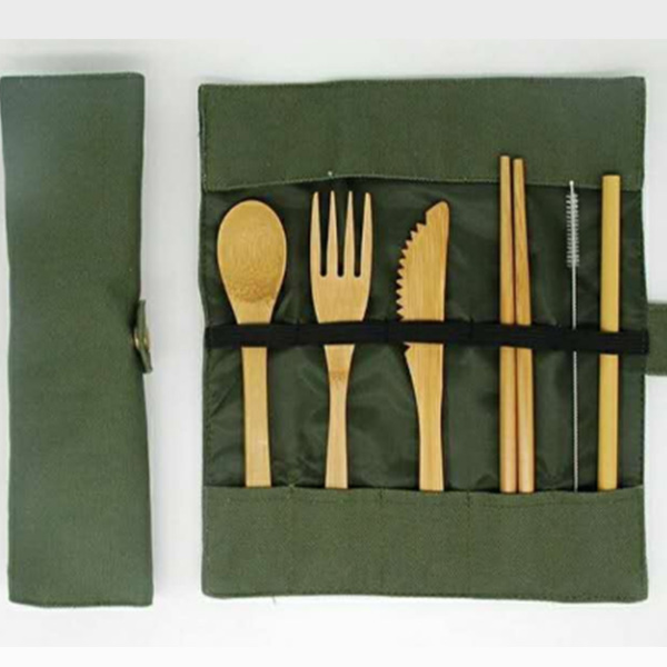 竹製餐具-6件組-帆布袋-1