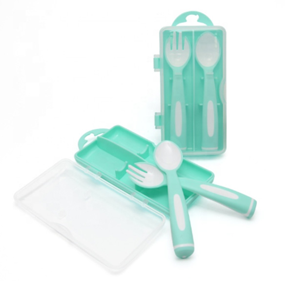 兒童塑膠餐具-2件組-1