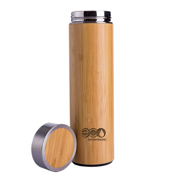 500ml不鏽鋼竹製保溫杯-1