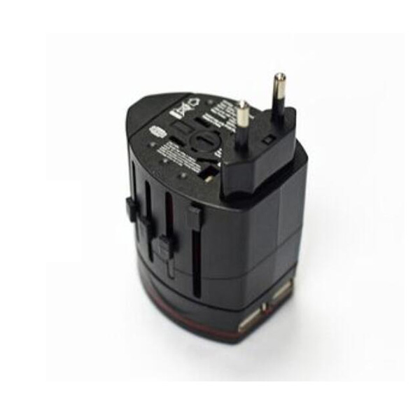 轉接頭-雙USB-6A<br>100-250V-2