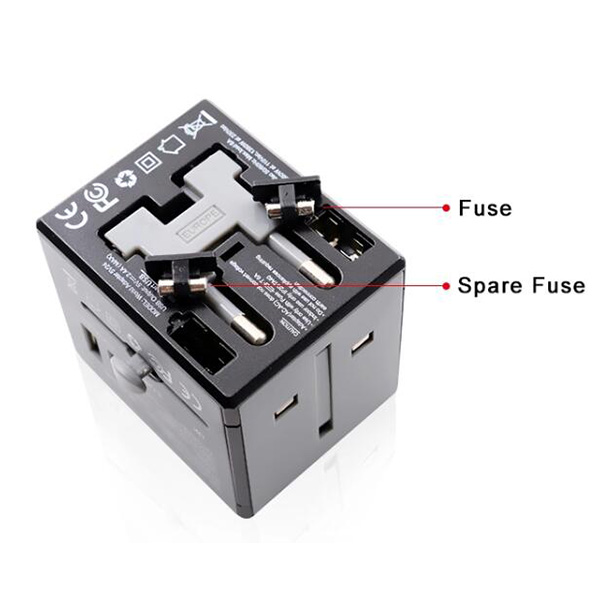 轉接頭-2 USB-6A<br>100-250V-2