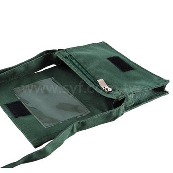 小書包-W15xH11xD4cm特多龍布料單面三色網版印刷-附卡套防水小書包_2