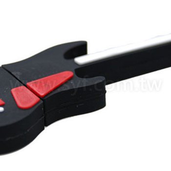 隨身碟-企業商標USB禮贈品-吉他造型PVC隨身碟-客製隨身碟容量-採購訂製印刷推薦禮品_1