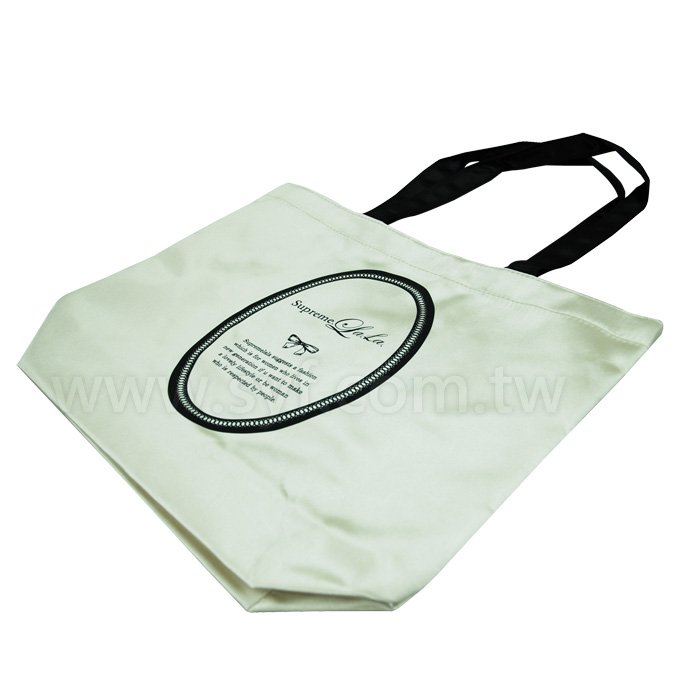 緞面手提袋-W39.5*H32*底11-單色雙面-可加LOGO客製化印刷_4