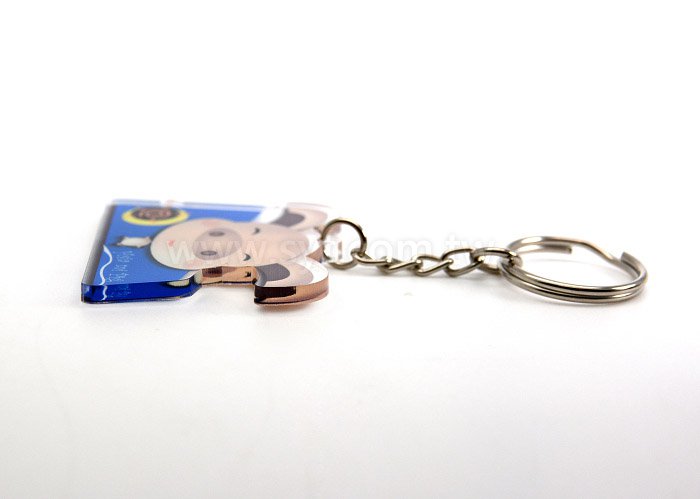 造型壓克力鑰匙圈-單面彩色印刷客製-C圈-四目鍊-雙圈鑰匙圈_4
